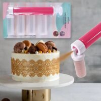 5-Piece Manual Spray Guns Cake Coloring Duster Set - Cake Tools - Cake Decorating Tools - Full View