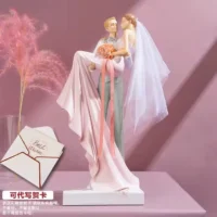 Bride & Groom Wedding Cake Topper 1 - Cake Tools - Wedding - On Display