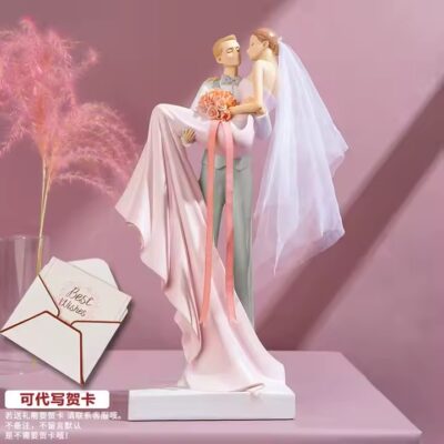 Bride & Groom Wedding Cake Topper 1 - Cake Tools - Wedding - On Display