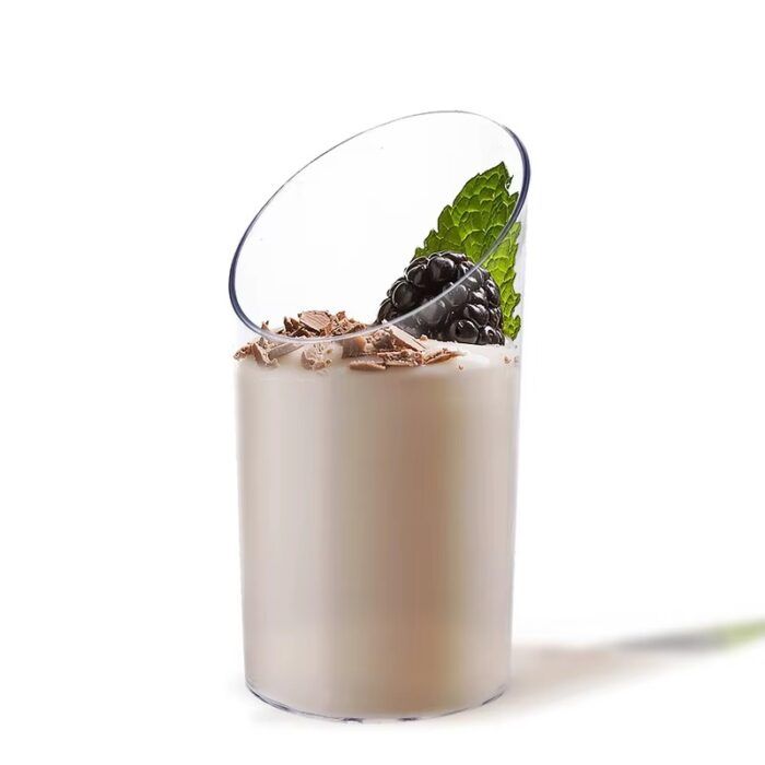 10 Pcs Set Plastic Dessert Mousse Cups - Cake Decorating Supplies in Dubai, UAE