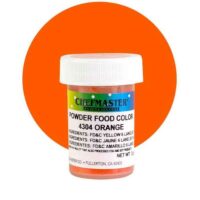 Chefmaster Orange Candy Powder 3g - Chefmaster - Oil Based Food Coloring-Candy Colors - Showing Size