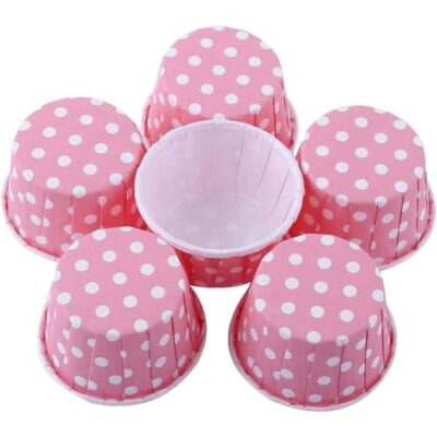 50 Pcs Set Pink Paper Cupcake Baking Liner - Cake Tools - Cupcake Supplies - Product Detail