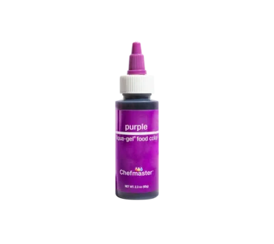 Chefmaster Purple Liqua-Gel Liquid Food Coloring 65g - Chefmaster - Water Based Food Coloring - Product Detail