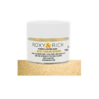Roxy & Rich Aztec Gold Hybrid Luster Dust, 2.5 Grams - Roxy & Rich - Food Colors - Showing Size
