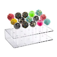 15 Holes Lollipop & Cake Pops Display Stand - Cake Tools - Cake pops Supplies - Full View