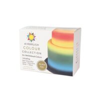Sugarflair Mixed 14ml Airbrush Colour Set Of 8 - SUGARFLAIR - Airbrush Color - On Display