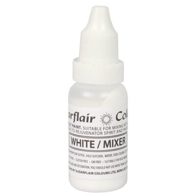Sugarflair White / Mixer – Sugartint Concentrated Droplet Colour 14ml - SUGARFLAIR - Water Based Food Coloring - Full View