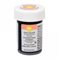 Wilton Creamy Peach Icing Colouring 28g - Wilton - Water Based Food Coloring - Close-up View
