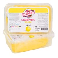Sugar Paste Yellow Color Fondant - Cake Tools - Sugar Paste Fondant - On Display