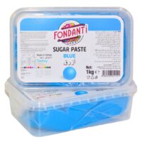 Sugar Paste Light Blue Color Fondant - Cake Tools - Sugar Paste Fondant - Close-up View