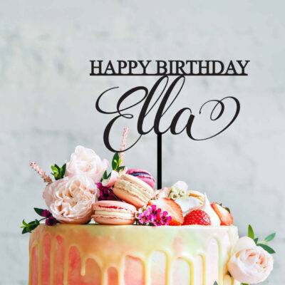 Customized Acrylic Cake Topper - Cake Tools - Cake Toppers - Product Detail