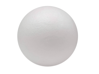 Styro Decorating Ball 25cm - Cake Tools - Styrofoam Balls - Showing Size