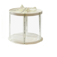 Transparent Round Cake Box 26x32cm - Cake Tools - Cake Boxes - On Display