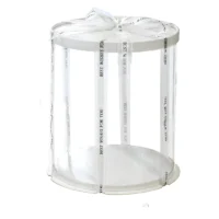 Transparent Tall Round Cake Box 34x45cm - Cake Tools - Cake Boxes - Product Detail
