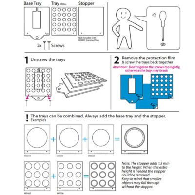 Eddie Edible Ink Printer Manual Tray Templates - DTM - Edible Printing Supplies - Full View