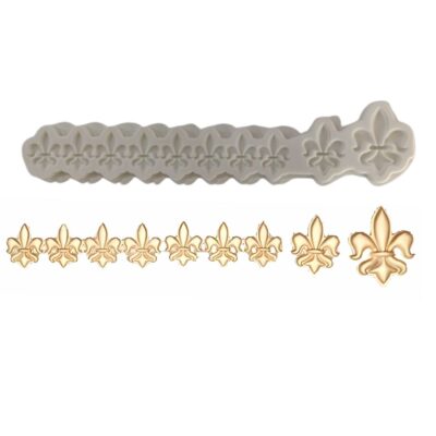 Vintage Baroque Border Silicone Mould - Cake Tools - Silicone Moulds - Showing Size