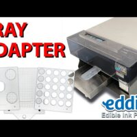 Eddie Edible Ink Printer Manual Tray Templates - DTM - Edible Printing Supplies - On Display
