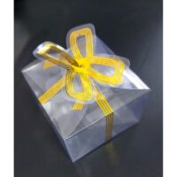 10 Pcs Pvc Transparent Box 6.5×6.5×4.8 cm