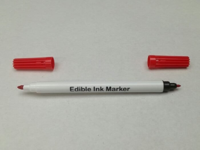 5 x Edible Ink Marker Pen Set - EPS - Edible ink - Showing Size