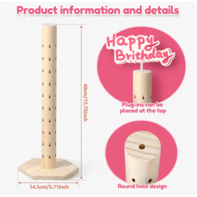 60 Holes Lollipop & Cake Pops Display Stand