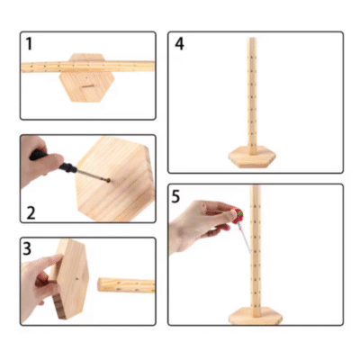 60 Holes Lollipop & Cake Pops Display Stand (4)