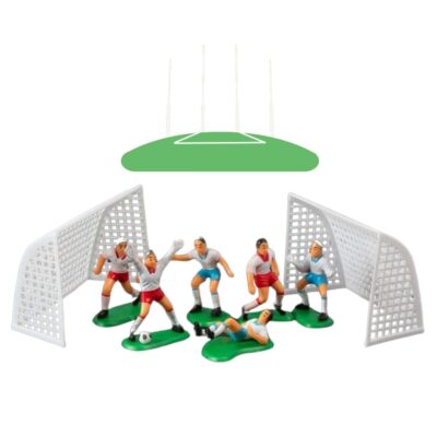 8pcsSet Soccer Player Cake Topper