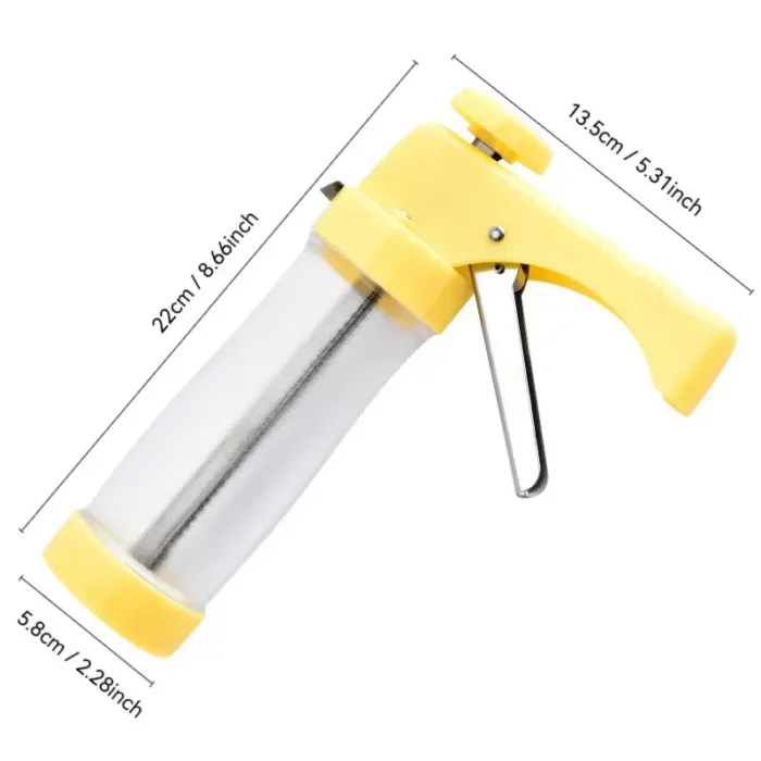 Cookie Press Gun Kit Set DIY Biscuit Maker2