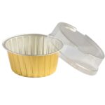 Cupcake Aluminum Baking Liner with Lid 125 ml (3)