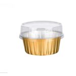 Cupcake Aluminum Baking Liner with Lid 125 ml (4)