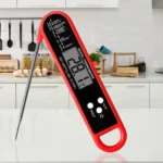 Digital thermometer backlit folding