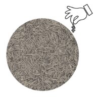 Edible Vermicelli Silver Sprinkle