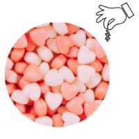 Heart Shape Mix Color Edible Sprinkle