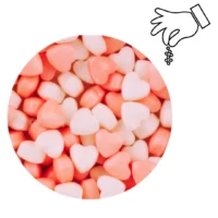 Heart Shape Mix Color Edible Sprinkle