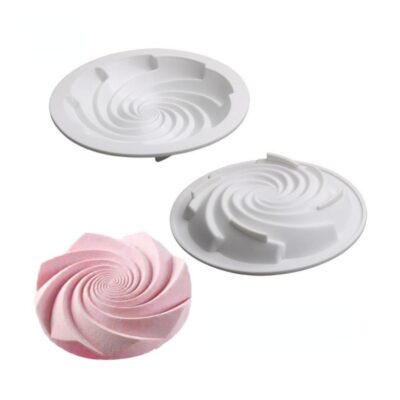 Spiral Swirl Mousse Cake Silicone Baking Pan