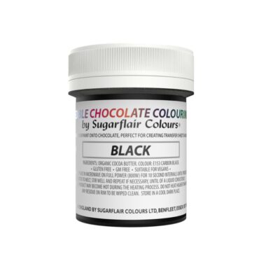 Sugarflair Chocolate Colouring – Black 35g,,