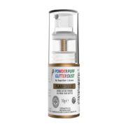 Sugarflair Powder Pump Glitter Dust – Flash Gold