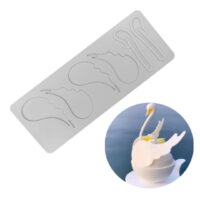 Swan Lace Pad Silicone Mould