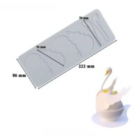 Swan Lace Pad Silicone Mould (3)