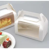 Transparent Cake Roll Box