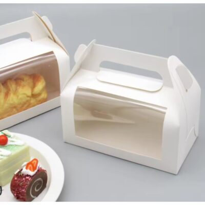 Transparent Cake Roll Box