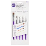 Wilton 5 Piece Decorating Brush Set