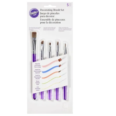 Wilton 5 Piece Decorating Brush Set