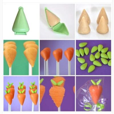 Cone Shaped Cake Pop Mold - Cake Tools - Cake Decorating Tools - Close-up View