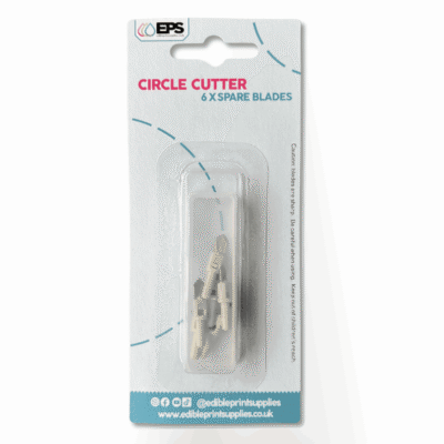 Spare Blades for Adjustable Circle Cutter – 6 Blades - EPS - Edible Printing Supplies - Product Detail