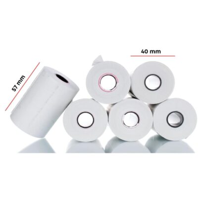 10 Pcs Thermal POS Credit Card Roll Paper