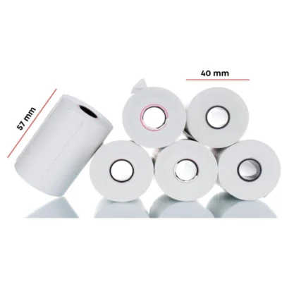 10 Pcs Thermal POS Credit Card Roll Paper