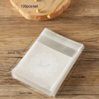 100 Pcs Cookies, Candy, Chocolates Plastic Bag