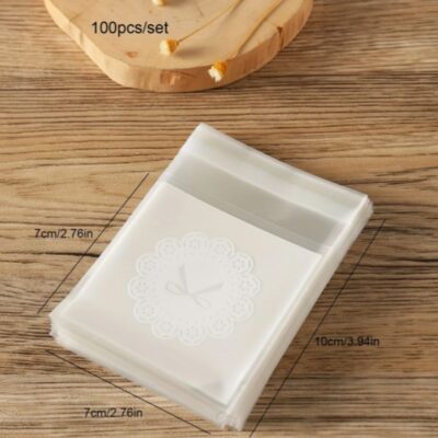 100 Pcs Cookies, Candy, Chocolates Plastic Bag