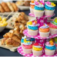 100 Pcs Paper Cupcake Liners1