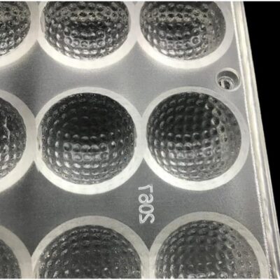 24 Cavities Golf Ball Shape Polycarbonate Chocolate Mould